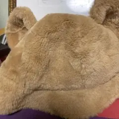 ダッフィー耳付きフリース帽子　2個セット