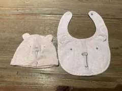 Baby GAP くまさん ベビー帽子 スタイ セットのサムネイル