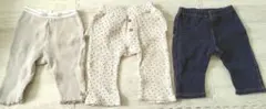 パンツ 80cm 3セット