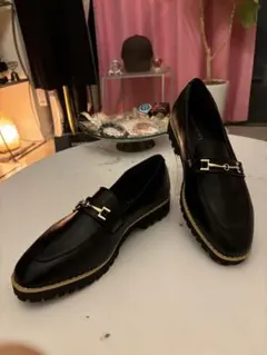 【新品】ビット付きタンクソールローファー 39(24.0cm〜24.5cm)