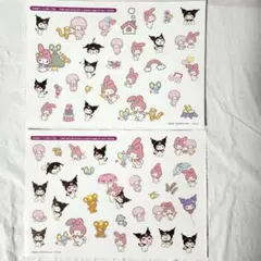 サンリオ☆マイメロディ☆クロミ☆シートシール☆2枚セット