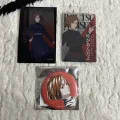 呪術廻戦 釘崎野薔薇 缶バッジ　トレカセット