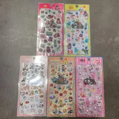 期間限定値下げ中！【正規品】プチドロップステッカー　５枚セット　ディズニー