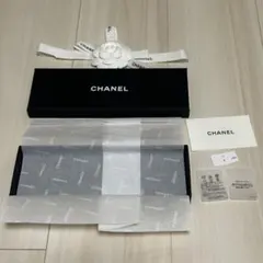 CHANEL シャネル　空箱　カメリア　リボン　説明書　カードケース