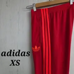 アディダスオリジナルス　ジャージ パンツ XS 刺繍ロゴ 赤色　ファイヤーバード