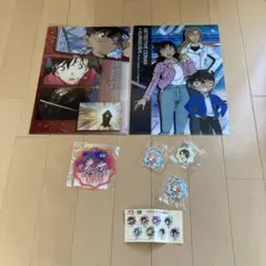 くら寿司 コナン クリアファイル ラバーコースター ラバーチャーム