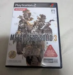 メタルギア ソリッド3 SNAKE EATER ps2