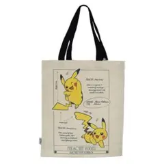 ポケモン×ロンドン自然史博物館 ピカチュウトートバッグ