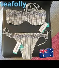 seafolly 水着　ビキニ　新品未使用　サイズMのサムネイル