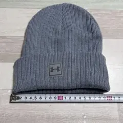 ♦【最終値下げ】Under Armour グレーニット帽 UNDER ARMOR