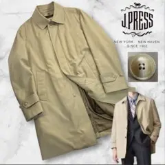 定価7万 極美品 J.PRESS コンパクトスキンギャバジン ステンカラーコート