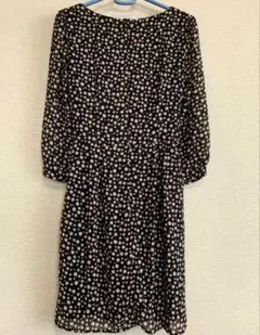 【美品】リボンワンピース　プロポーションドレッシング