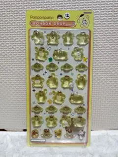 正規品 ポムポムプリン 第一弾 ボンボンドロップシール