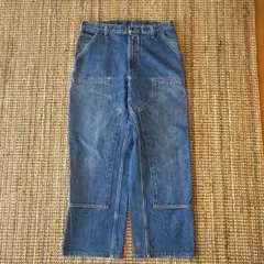 ゴールデンサイズ Carhartt ダブルニー デニム W34L30 - メルカリ