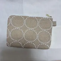 ミナペルホネン ハンドメイド　ポーチ　タンバリンのサムネイル