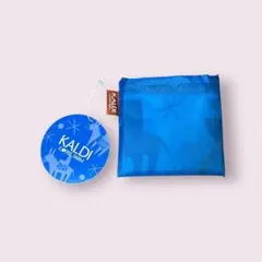【新品未使用】カルディ エコバッグ Helpers ブルー 非売品 KALDI