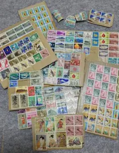 使用済切手セット】日本の風景・文化・記念切手など 100枚前後 - メルカリ