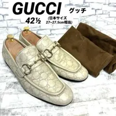 GUCCI グッチ ホースビットローファー アイボリー 約27~27.5cm