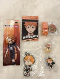 ハイキュー‼︎ 日向翔陽 J-WORLD 一番くじ　ガチャ　ホイッスル 缶バッジ