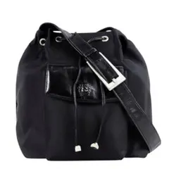 美品 ヴェルサーチ VERSACE メデューサー 巾着 ショルダーバッグのサムネイル