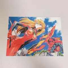 エヴァンゲリオン 限定 ポストカード アスカ 2号機 f