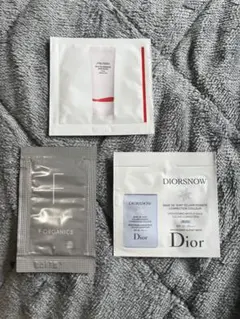 SHISEIDO DIOR F ORGANICS ディオール　スノー　資生堂