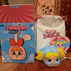 popmart cry babyパワーパフガールズ　バブルス