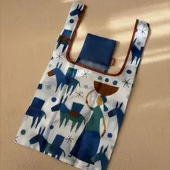 新品未使用‼️KALDI オリジナルエコバッグ ブルー　非売品　ノベルティ2026