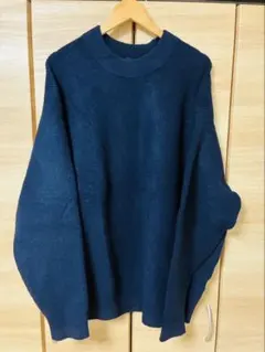 UNIQLO スフレヤーンモックネックセーター（長袖）