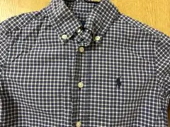 【美品】RALPH LAUREN チェックシャツ　4/4T (3-4歳用)