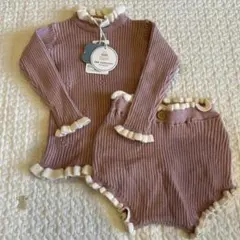 futafuta ニットセットアップ　韓国風