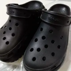 NANA様☆クロックス　メガクラッシュクロッグ　ブラック　23