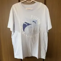 ⑦PUMA グラフィック Tシャツ ライトブルー