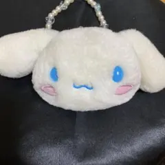 [平成レトロ]♡サンリオ♡シナモロールフェイスチャーム 2006年製　[希少]