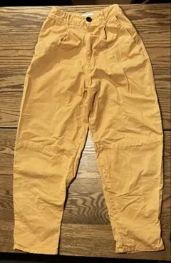 ZARA ワークパンツ オレンジ色 （アプリコット色）EUR32 Sサイズ