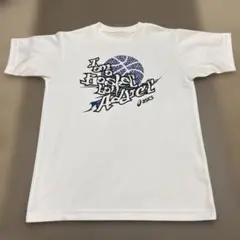 asics バスケットボール 半袖　Tシャツ　ホワイト
