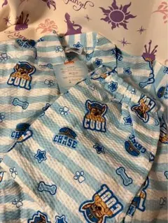 パウパトロール パジャマ上下セット 110cm 半袖 チェイス ブルー 青