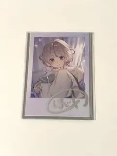 轟はじめ 誕生日記念2025 直筆ブロマイドカード ホロライブ hololive