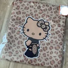 【新品未開封】ハローキティ　日焼けキティ　ギャルキティ　ブラウン　巾着　S