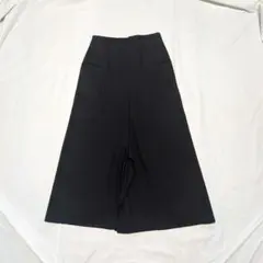 【Yohji Yamamoto +NOIR】フロントスリットロングスカートのサムネイル
