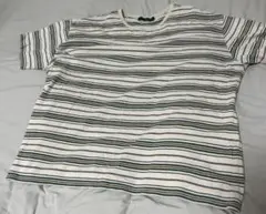 HONEYSUCKLE ROSE ボーダー 半袖Tシャツ M