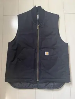 Carhartt ダック地 ベスト ブラック Mのサムネイル
