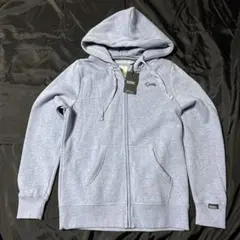 【未使用】DIESEL ブルーグレー ジップアップパーカー