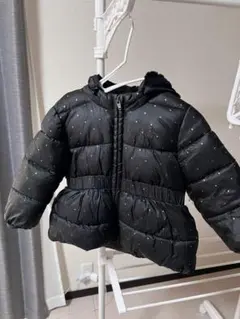 GAP 黒 ダウンジャケット 18-24ヶ月