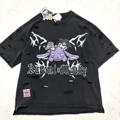GALFY × クロミ イルガルフィー 大型犬 ダメージ ビッグ Tシャツ
