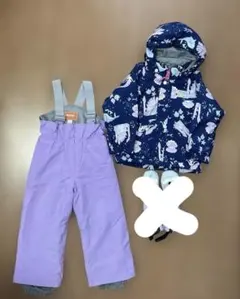 RÈSEÈDA 子ども　スキーウェア 上下セット100