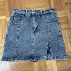 DAZY デニムスリットタイトスカート S