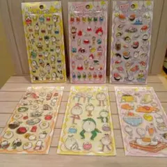 【正規品】たまごあし シール 6枚セット