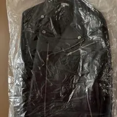 黒 レザー ライダースジャケット