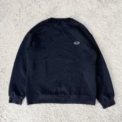 スウェットプルオーバー(L)メンズ　ワンポイント　大人カジュアル　個性派　兼用